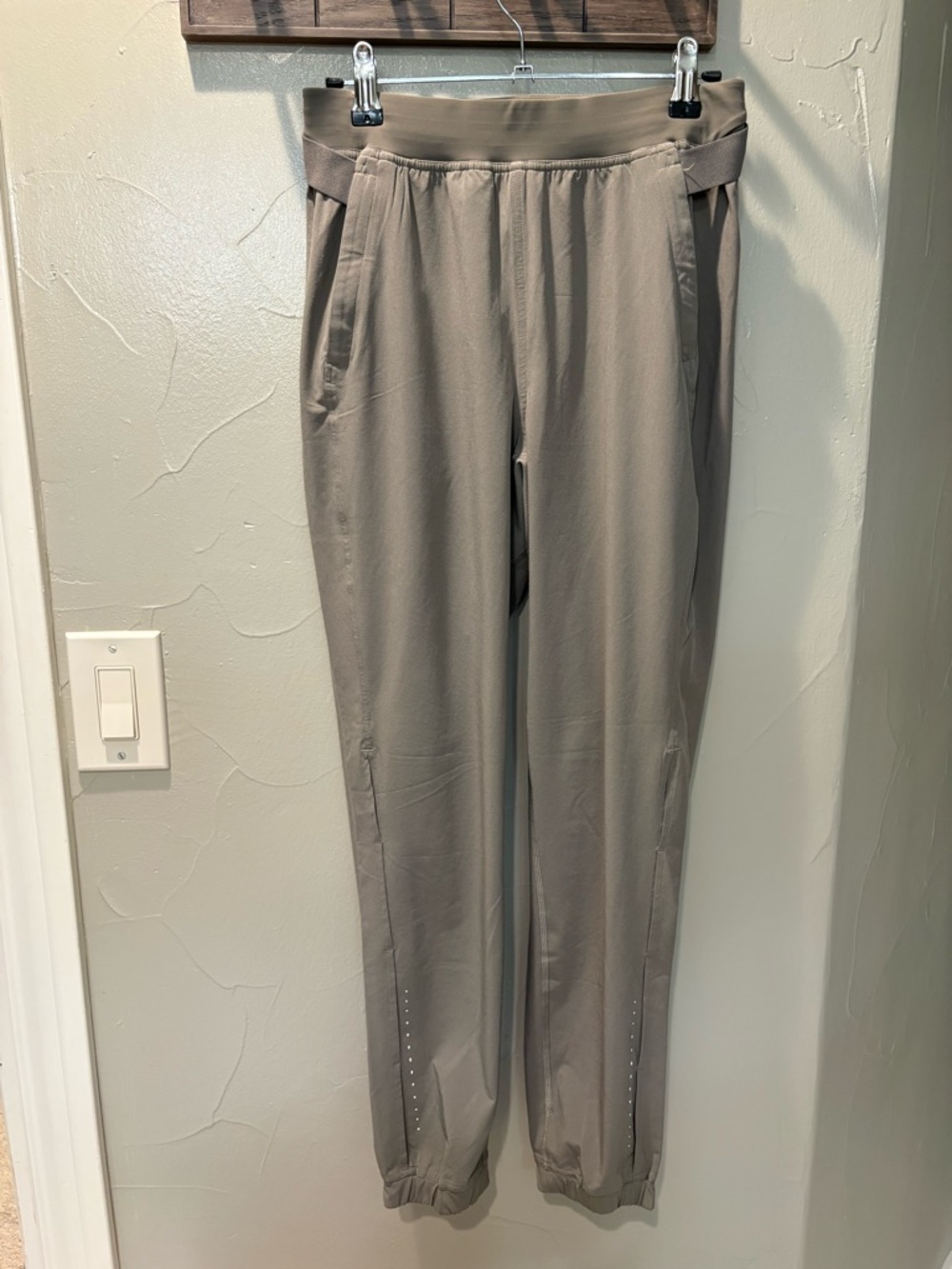 lululemon athletica Taupe Track Joggers